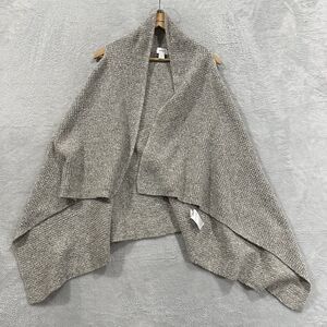 Old Navy Open Front Cardigan Sleeveless Women Small Gray Knit